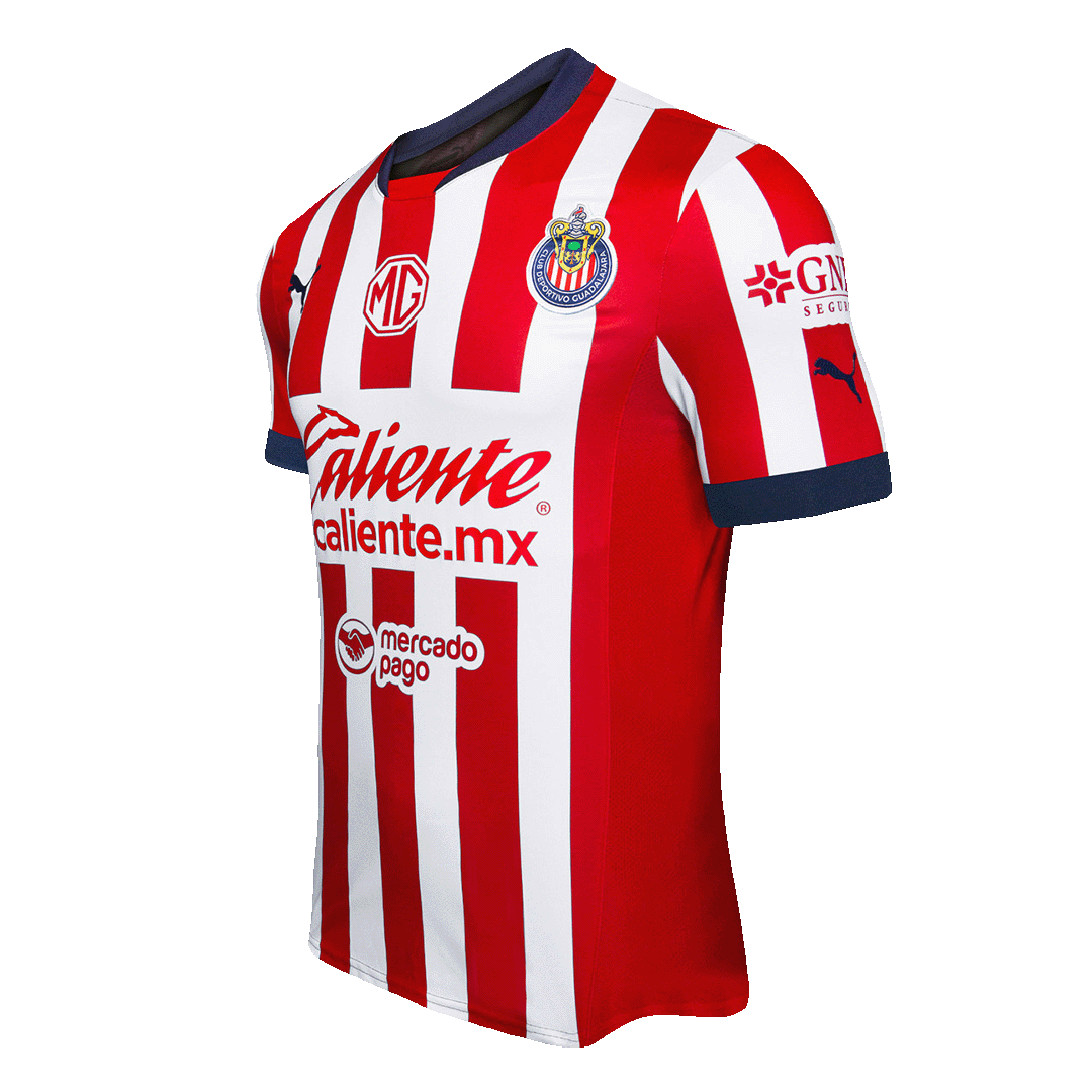Chivas Home Soccer Jersey - Soccerdeal