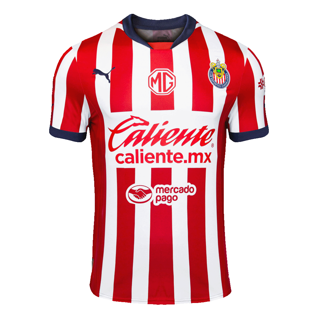 Authentic Chivas Home Soccer Jersey - Soccerdeal