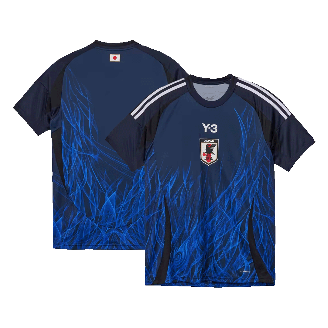 Japan X Y-3 Home Soccer Jersey - Soccerdeal