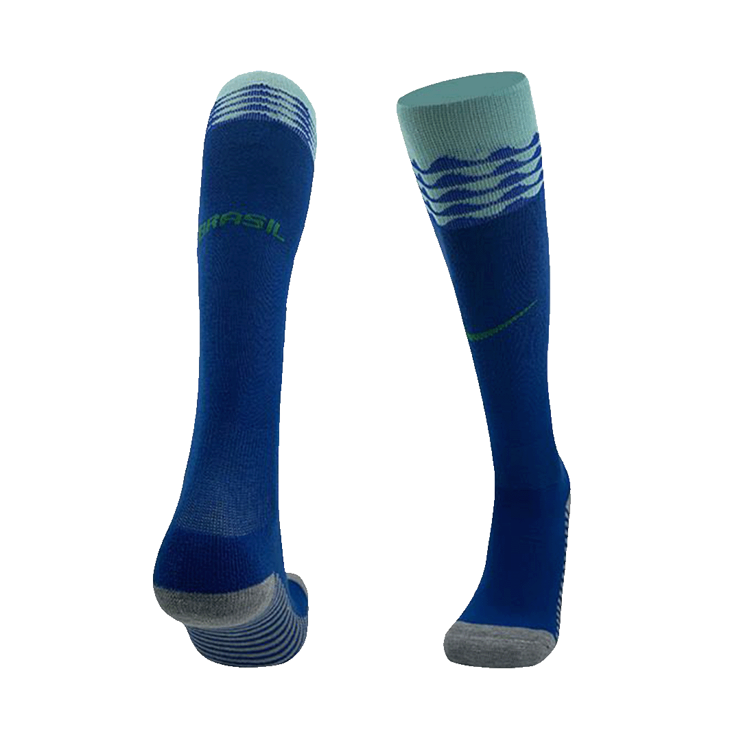 Kid's Brazil Away Soccer Socks - Soccerdeal
