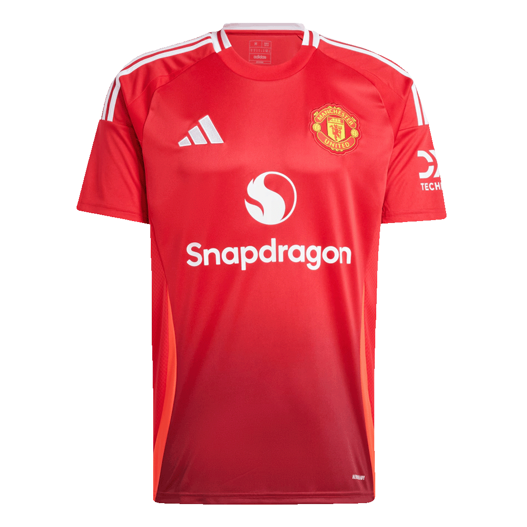 Manchester United Home Soccer Jersey Kit(Jersey+Shorts+Socks) - Soccerdeal