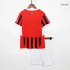 Kid's AC Milan Home Soccer Jersey Kit(Jersey+Shorts) 2024/25 - Soccerdeal