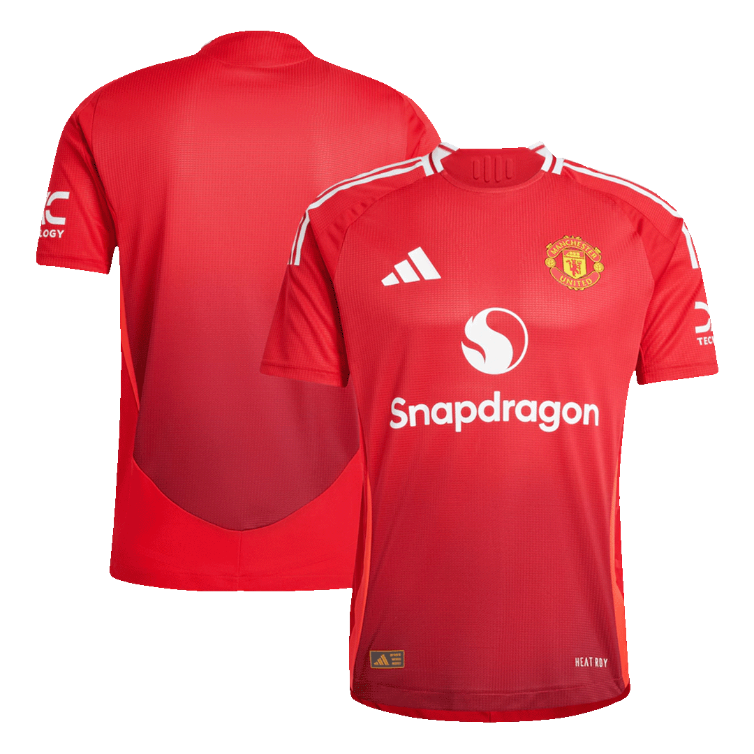 Manchester United Home Soccer Jersey Player Version - Soccerdeal
