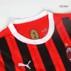 Kid's AC Milan Home Soccer Jersey Kit(Jersey+Shorts) 2024/25 - Soccerdeal