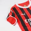 Kid's AC Milan Home Soccer Jersey Kit(Jersey+Shorts) 2024/25 - Soccerdeal