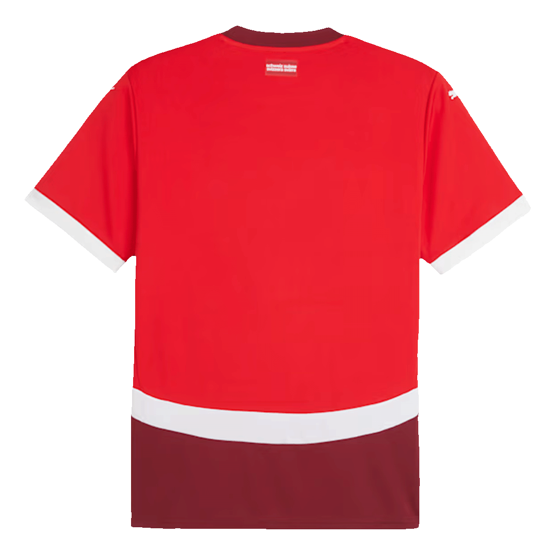 Switzerland Home Soccer Jersey Euro - Soccerdeal