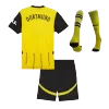 Kid's Borussia Dortmund Home Soccer Jersey Kit(Jersey+Shorts+Socks) 2024/25 - Soccerdeal