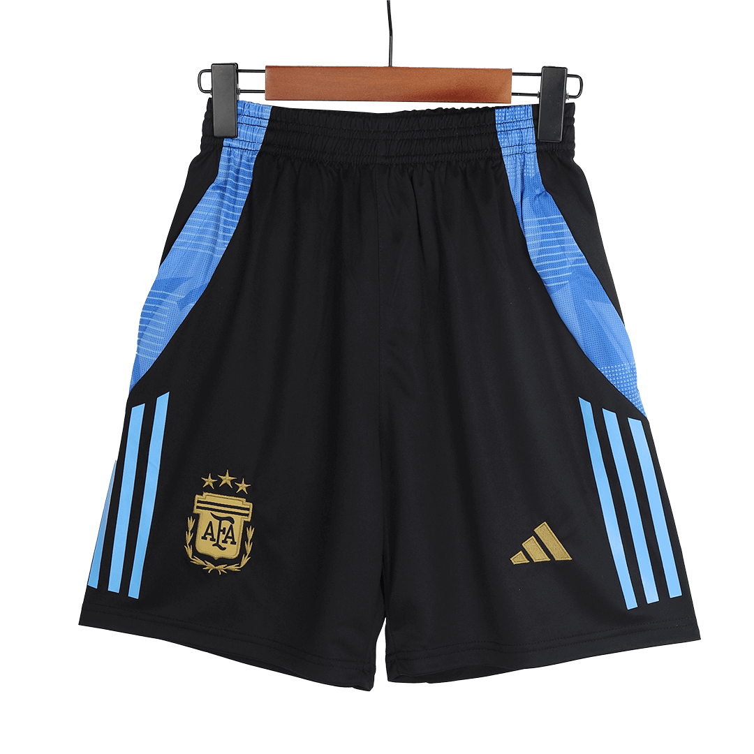 Argentina Pre-Match Soccer Shorts Copa America - Soccerdeal
