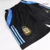 Argentina Pre-Match Soccer Shorts Copa America 2024 - Soccerdeal