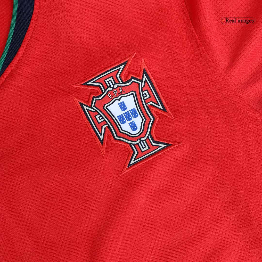 Authentic RONALDO #7 Portugal Home Soccer Jersey Euro - Soccerdeal