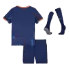 Kid's Netherlands Away Soccer Jersey Kit(Jersey+Shorts+Socks) Euro 2024 - Soccerdeal