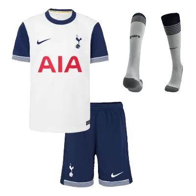 Kid's Tottenham Hotspur Home Soccer Jersey Kit(Jersey+Shorts+Socks) 2024/25 - Soccerdeal