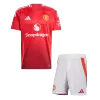 Manchester United Home Soccer Jersey Kit(Jersey+Shorts) 2024/25 - Soccerdeal
