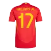 Authentic WILLIAMS JR. #17 Spain Home Soccer Jersey Euro 2024 - Soccerdeal