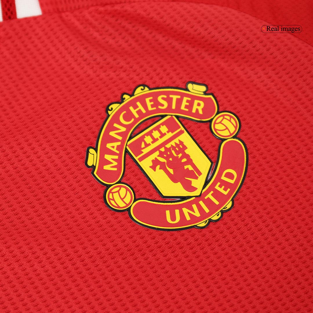 GARNACHO #17 Manchester United Home Soccer Jersey Player Version - Soccerdeal