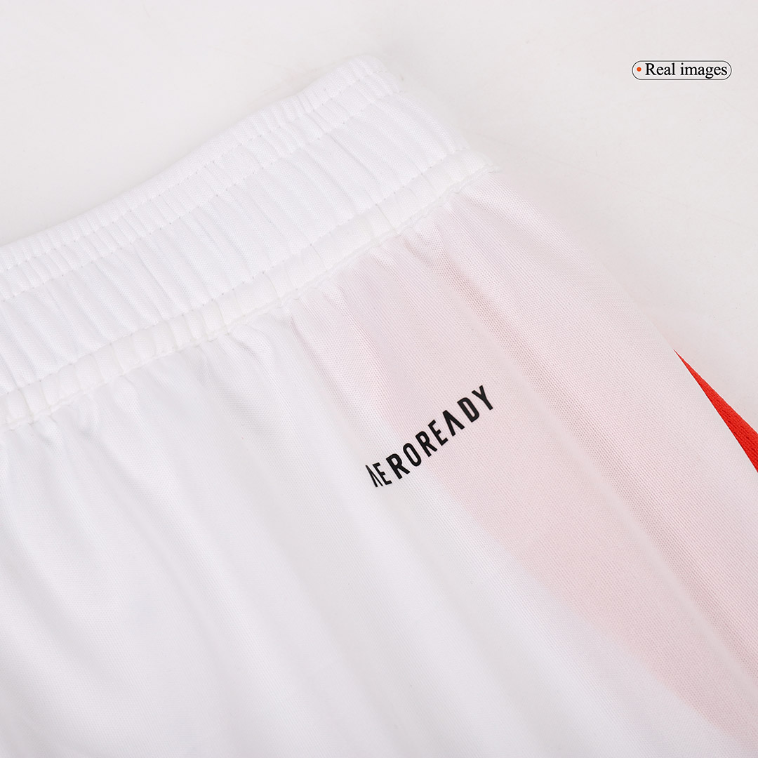 Manchester United Home Soccer Shorts - Soccerdeal