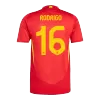 Authentic RODRIGO #16 Spain Home Soccer Jersey Euro 2024 - Soccerdeal