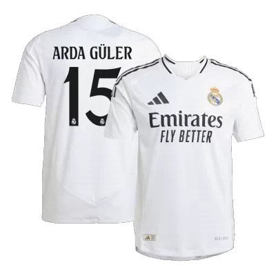 Authentic ARDA GÜLER #15 Real Madrid Home Soccer Jersey 2024/25 - Soccerdeal