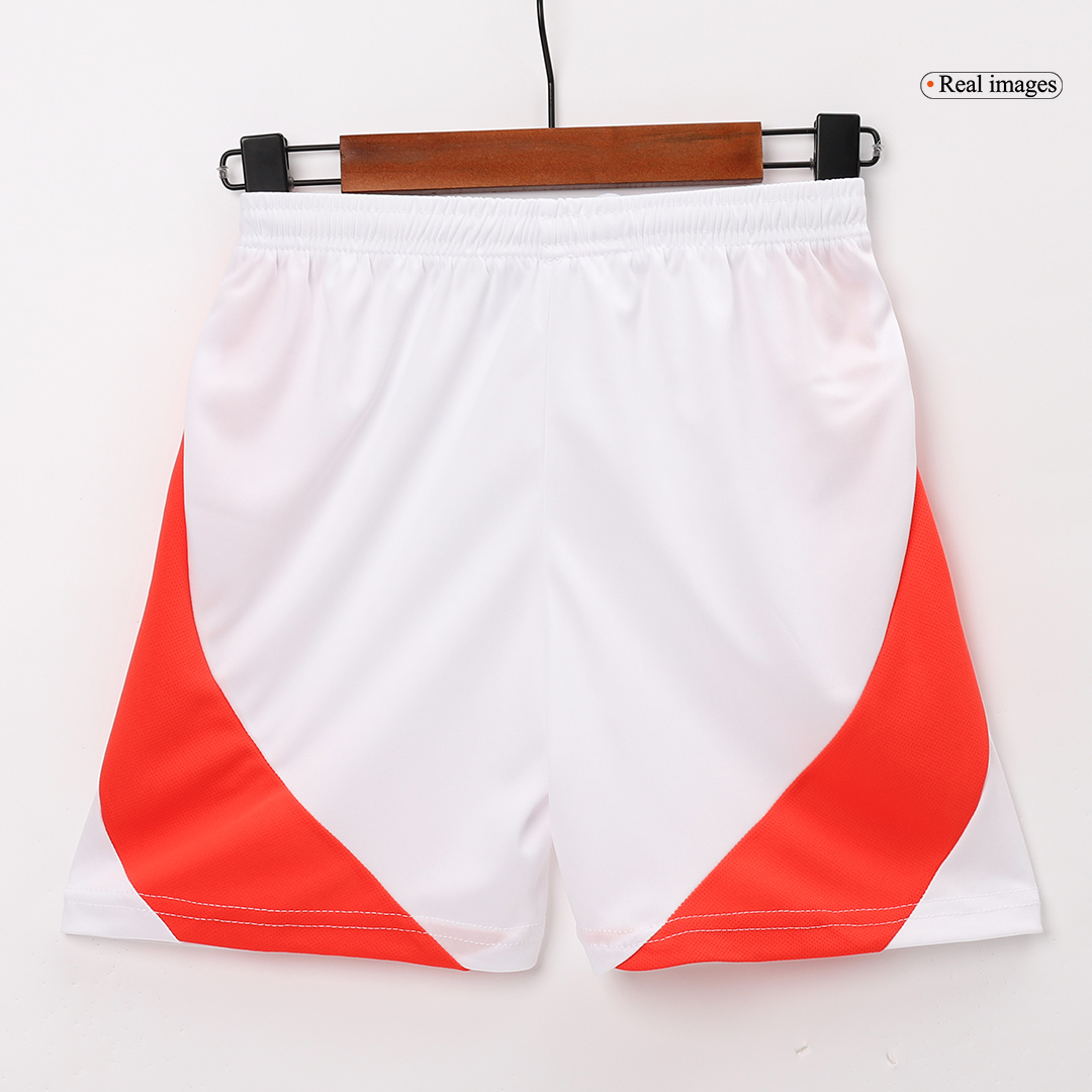 Kid's Manchester United Home Soccer Jersey Kit(Jersey+Shorts) - Soccerdeal