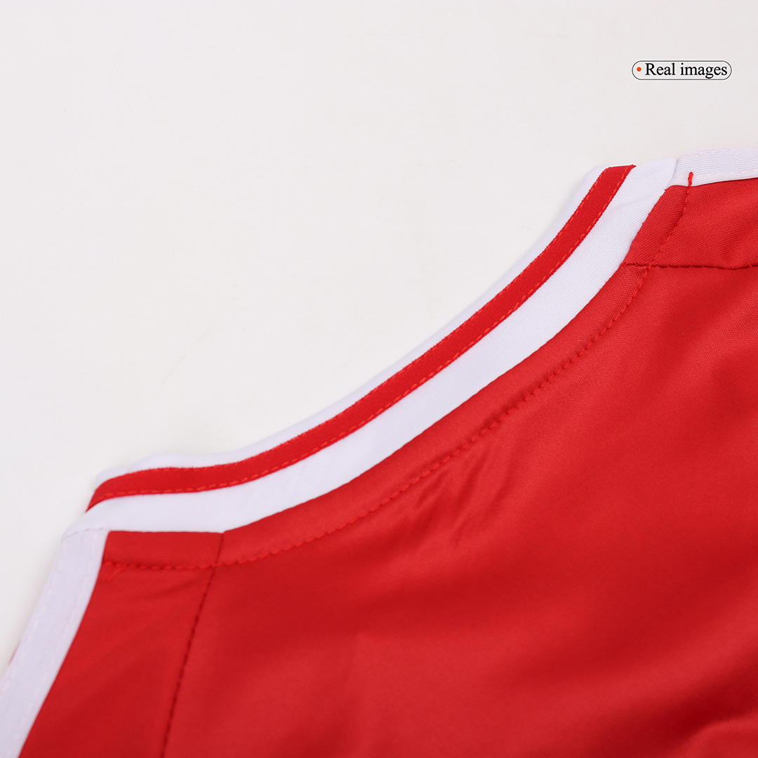 Kid's Manchester United Home Soccer Jersey Kit(Jersey+Shorts) - Soccerdeal