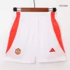 Kid's Manchester United Home Soccer Jersey Kit(Jersey+Shorts) 2024/25 - Soccerdeal