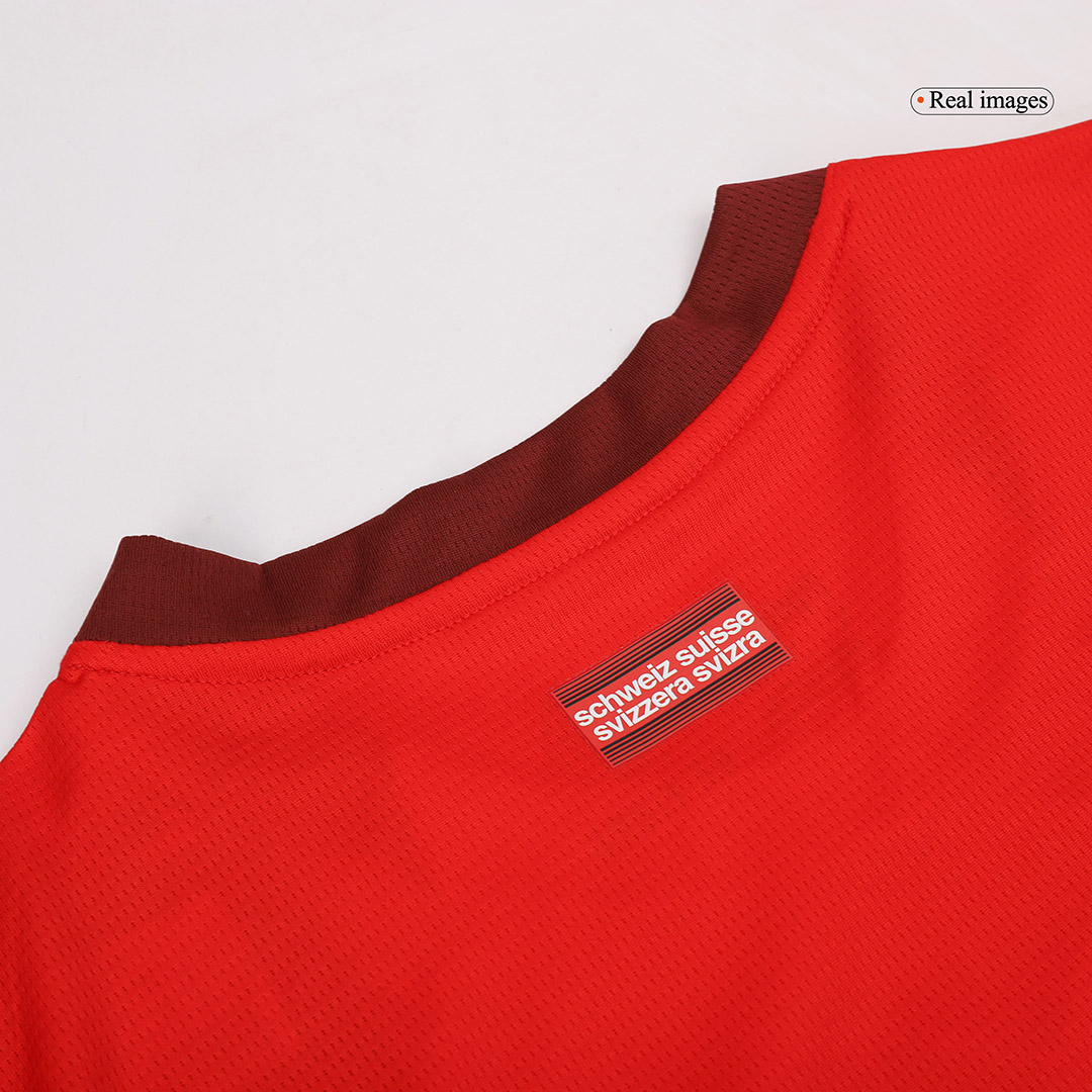Switzerland Home Soccer Jersey Euro - Soccerdeal