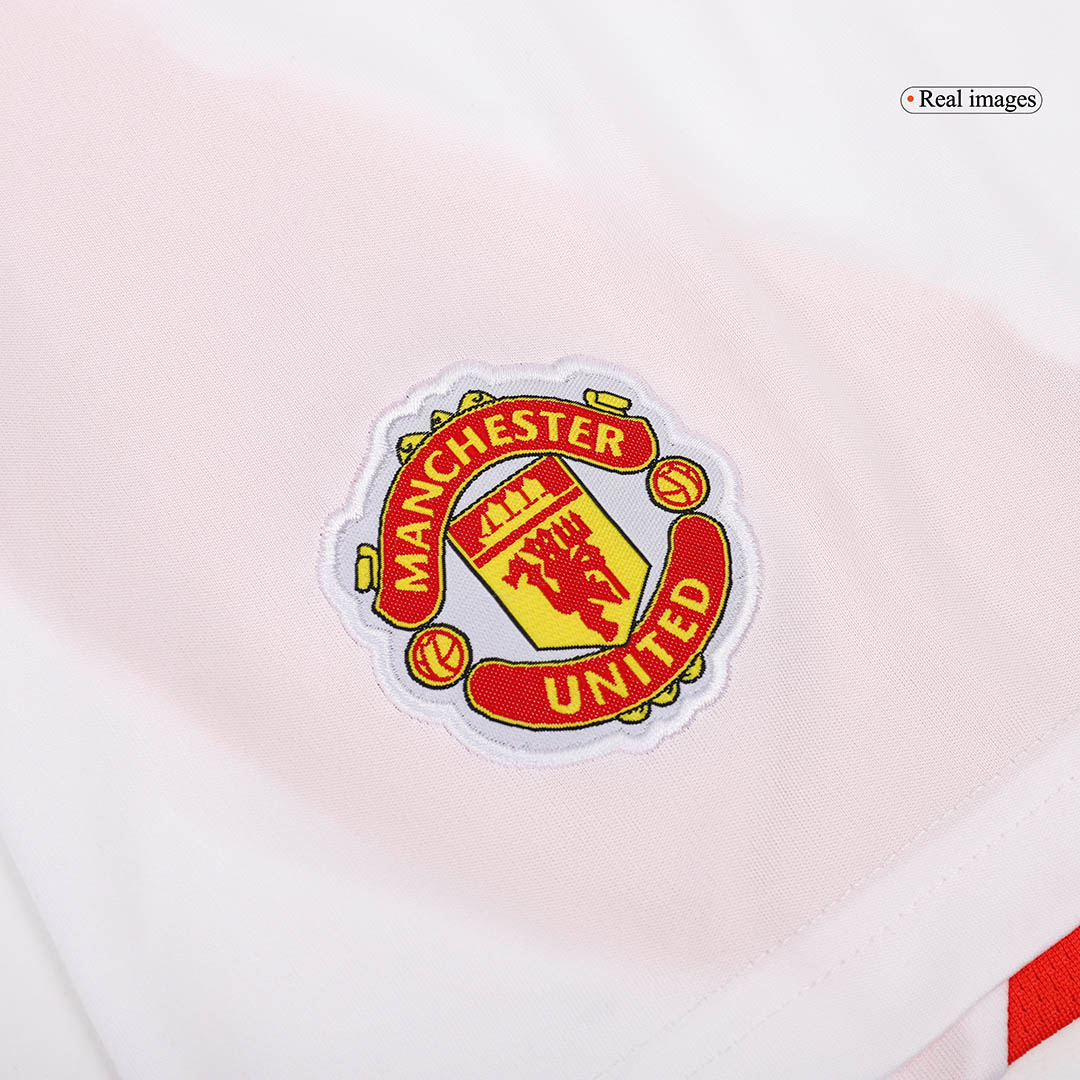 Manchester United Home Soccer Shorts - Soccerdeal