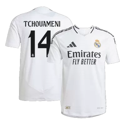 Authentic TCHOUAMENI #14 Real Madrid Home Soccer Jersey 2024/25 - Soccerdeal
