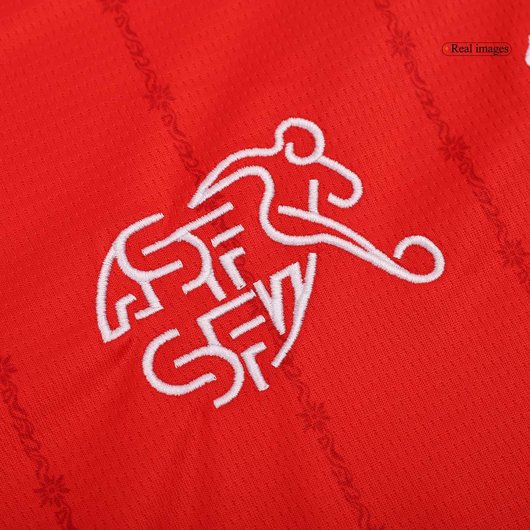 Switzerland Home Soccer Jersey Euro - Soccerdeal