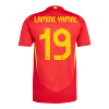 Authentic LAMINE YAMAL #19 Spain Home Soccer Jersey Euro 2024 - Soccerdeal