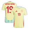 Authentic LAMINE YAMAL #19 Spain Away Soccer Jersey Euro 2024 - Soccerdeal