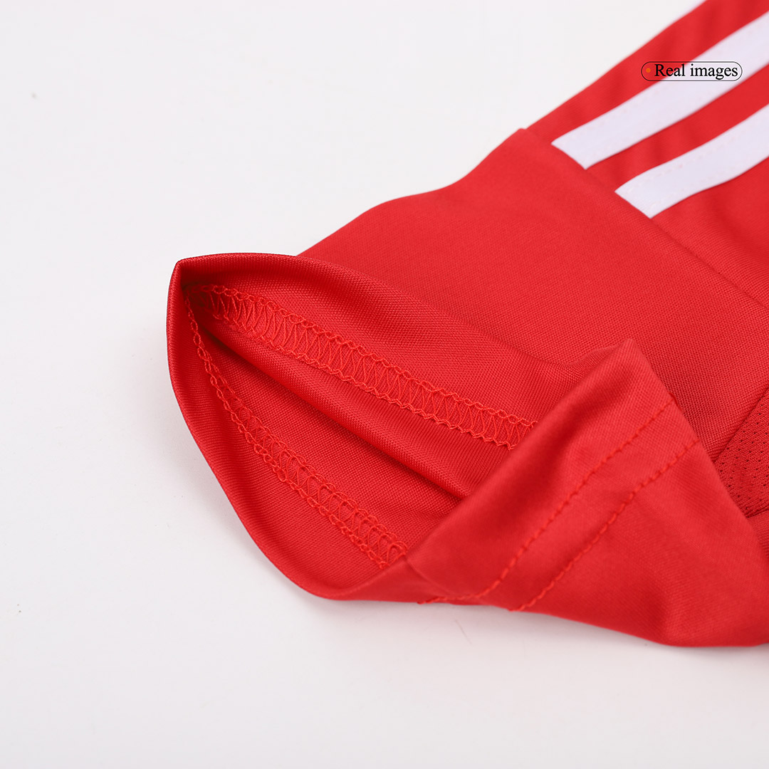 Kid's Manchester United Home Soccer Jersey Kit(Jersey+Shorts) - Soccerdeal