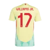 Authentic WILLIAMS JR. #17 Spain Away Soccer Jersey Euro 2024 - Soccerdeal