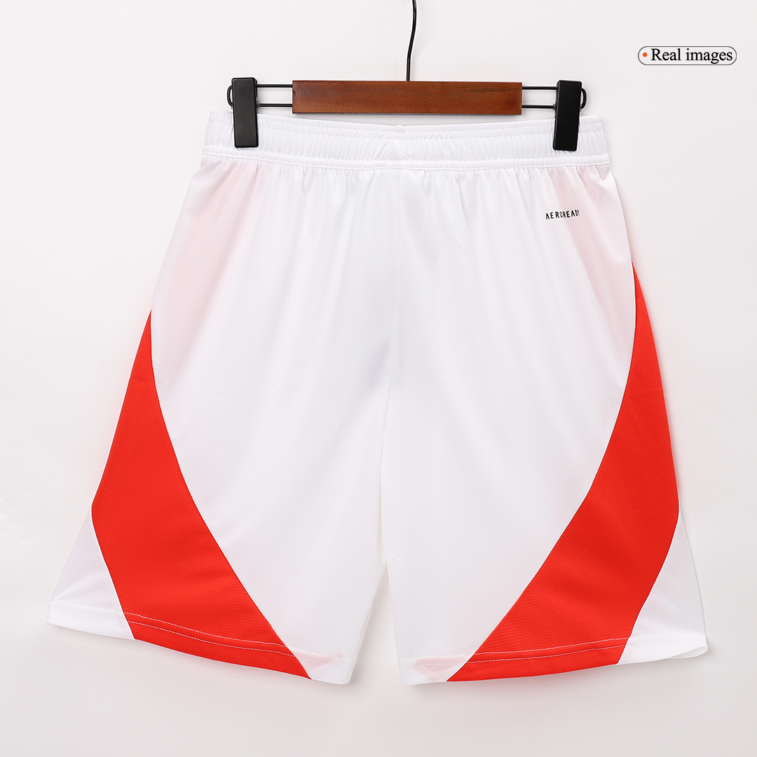 Manchester United Home Soccer Shorts - Soccerdeal
