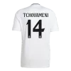 TCHOUAMENI #14 Real Madrid Home Soccer Jersey 2024/25 - Soccerdeal