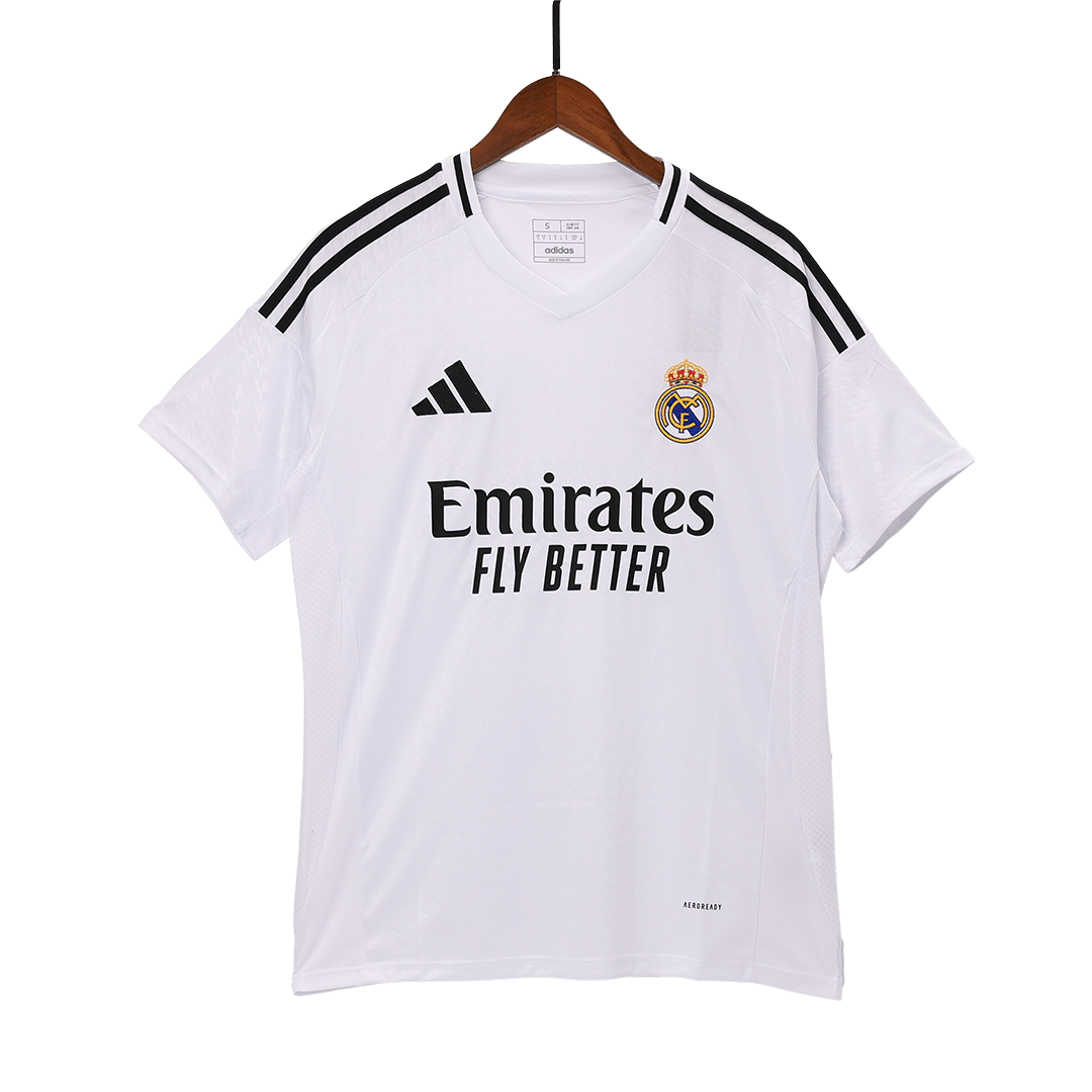 Real Madrid Home Soccer Jersey Kit(Jersey+Shorts+Socks) - Soccerdeal