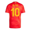 OLMO #10 Spain Home Soccer Jersey Euro 2024 - Soccerdeal