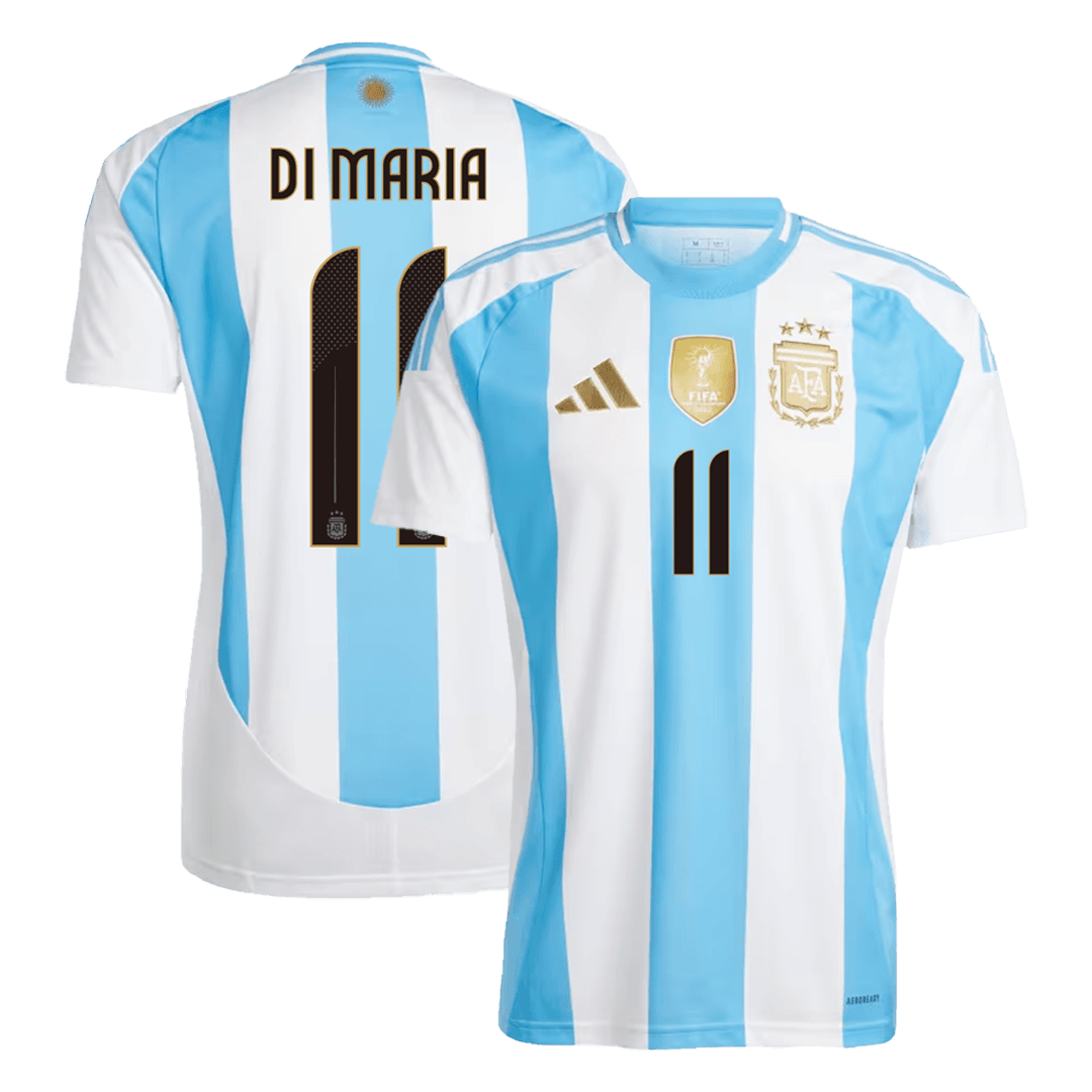 DI MARIA #11 Argentina Home Soccer Jersey - Soccerdeal