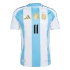 Authentic DI MARIA #11 Argentina Home Soccer Jersey 2024 - Soccerdeal