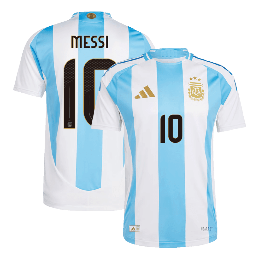 Authentic MESSI #10 Argentina Home Soccer Jersey Copa America - Soccerdeal