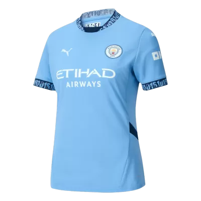 Women's Manchester City Home Soccer Jersey 2024/25 - Soccerdeal