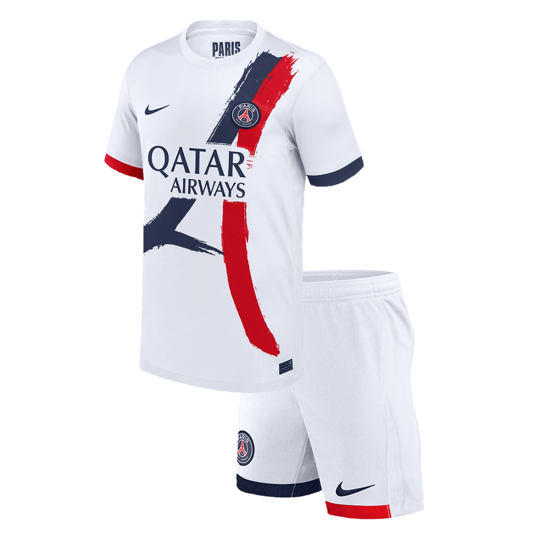 Kid's PSG Away Soccer Jersey Kit(Jersey+Shorts) - Soccerdeal
