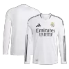 Authentic Real Madrid Home Long Sleeve Soccer Jersey 2024/25 - Soccerdeal