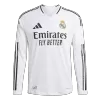 Authentic Real Madrid Home Long Sleeve Soccer Jersey 2024/25 - Soccerdeal
