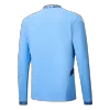 Manchester City Home Long Sleeve Soccer Jersey 2024/25 - Soccerdeal
