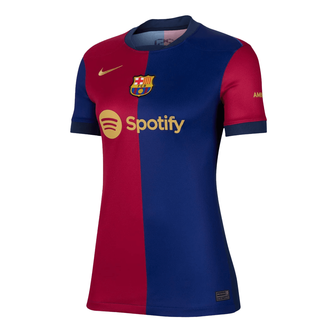 Women's Barcelona Home Soccer Jersey - Soccerdeal