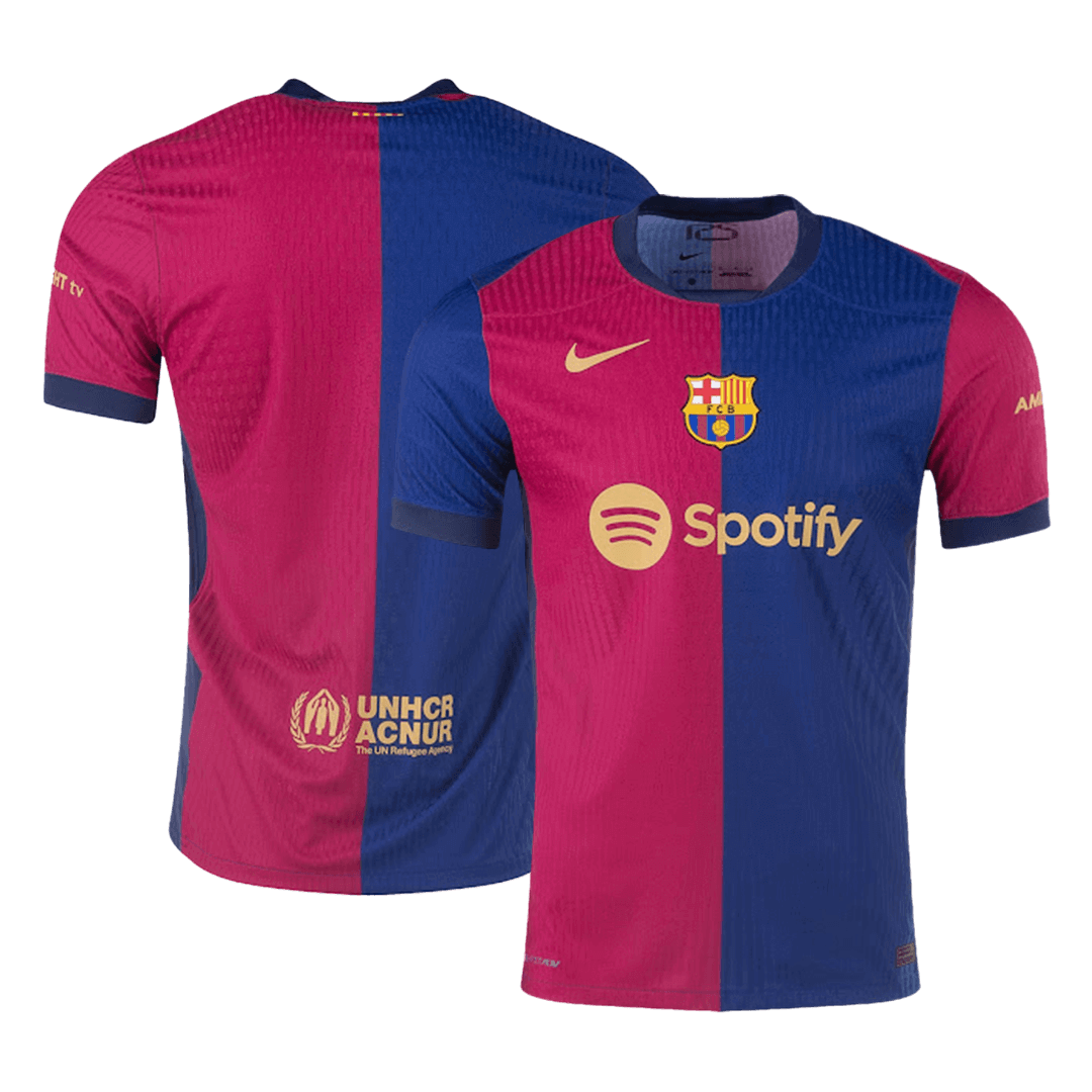 Barcelona Home Soccer Jersey Player Version - Soccerdeal
