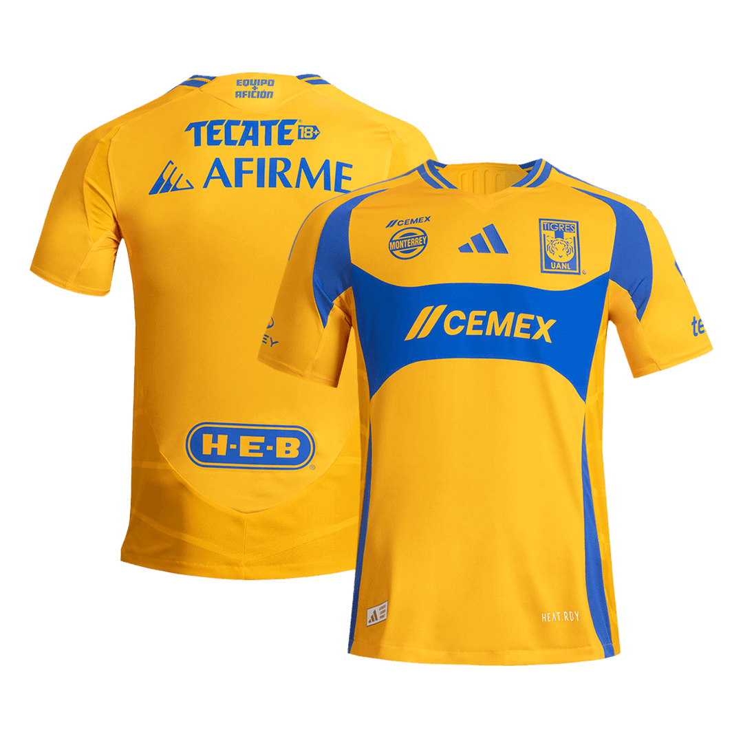 Authentic Tigres UANL Home Soccer Jersey - Soccerdeal