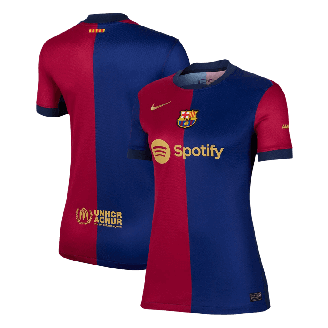 Women's Barcelona Home Soccer Jersey - Soccerdeal
