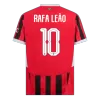 RAFA LEÃO #10 AC Milan Home Soccer Jersey 2024/25 - UCL - Soccerdeal